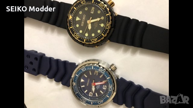 Seiko Tuna Diver quartz Mod , снимка 4 - Мъжки - 43965912