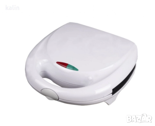 Уред за сладки орехчета Rosberg, 800W, За 12 сладки, Незалепващи плочи, Бял/Черен, снимка 2 - Други - 51683054