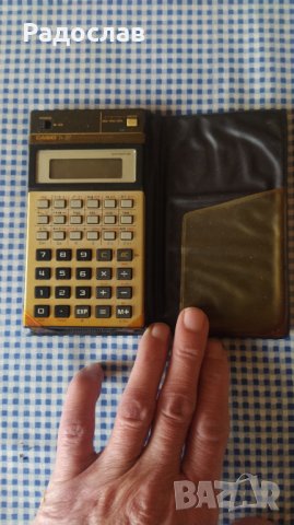 стар  калкулатор CASIO, снимка 1 - Друга електроника - 43152763