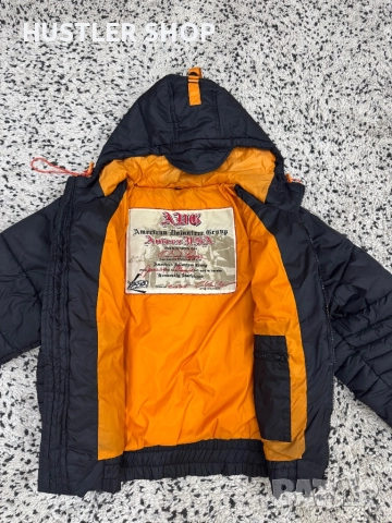 Мъжко яке AVIREX BOMBER JACKET.Размер М/L, снимка 8 - Якета - 52554241