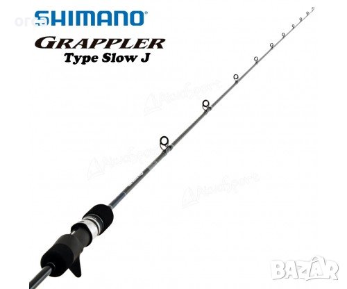 Байткаст въдица за джиг риболов - Shimano Grappler Type Slow J Baitcasting, снимка 3 - Въдици - 39837191