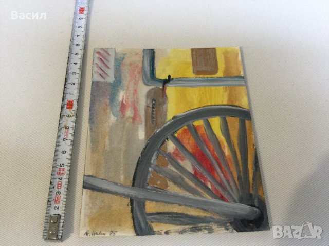 Картина акварел, снимка 4 - Картини - 43424896