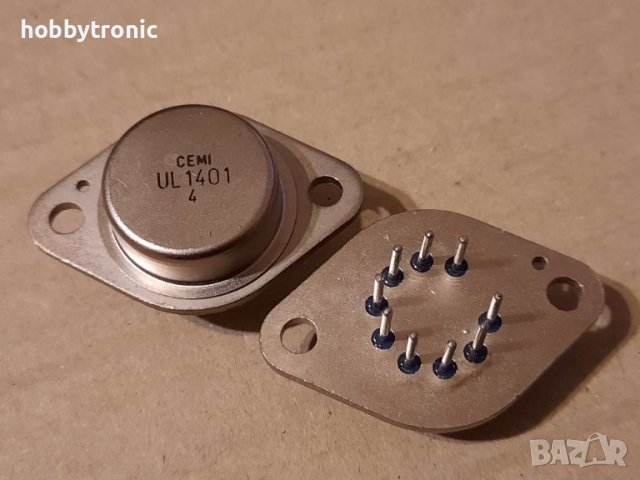 Ретро НЧУ 1W  UL1401,  интегрална схема TO3