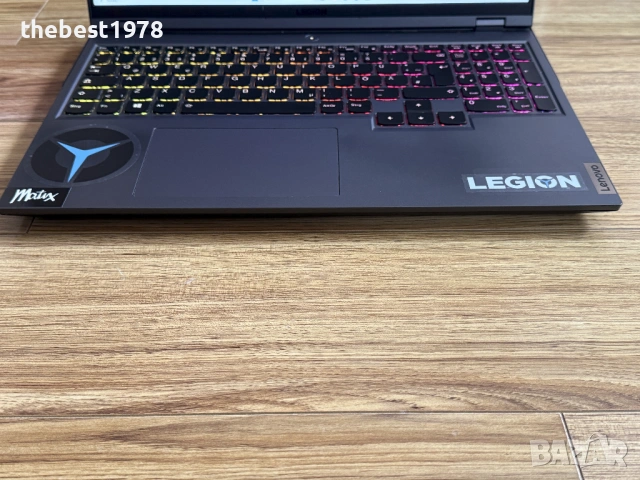2.5k 165Hz Legion Pro 16`Ryzen 7-5800H/RTX 3070/32GB RAM/512GB SSD/RGB, снимка 3 - Лаптопи за игри - 53424804
