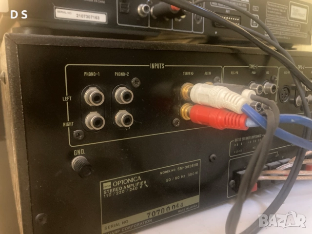 Усилвател Sharp Optonica SM-3636, снимка 6 - Ресийвъри, усилватели, смесителни пултове - 52391413