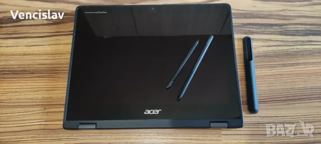 Продавам Acer Chromebook spin 512 + химикалка Samsung Galaxy Z-pen., снимка 1 - Лаптопи за работа - 48423189