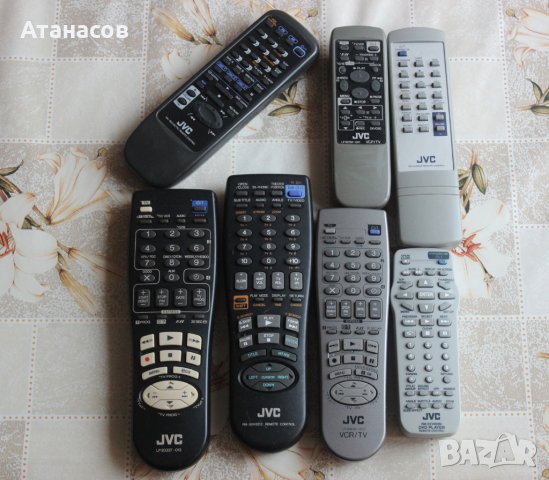 Дистанционно JVC, SHARP уредби и TV
