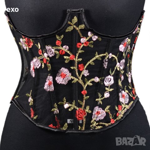 Корсети бродерия, Елегантни корсети бродерия, Под бюст корсет, снимка 5 - Корсети, бюстиета, топове - 43239154