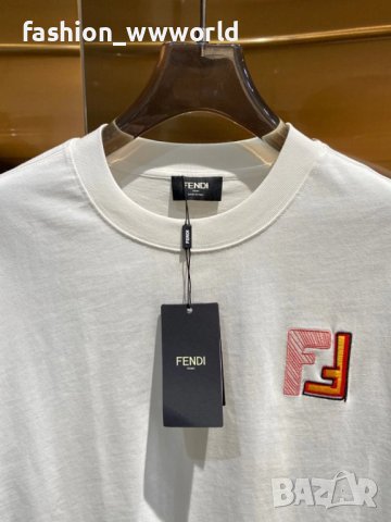 Мъжка тениска FENDI-реплика, снимка 5 - Тениски - 43822829
