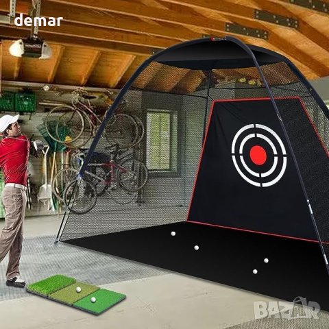 Kapler Мрежа за практикуване на голф - № 5 - 3х2,1х1,8 м, снимка 4 - Голф - 43952165