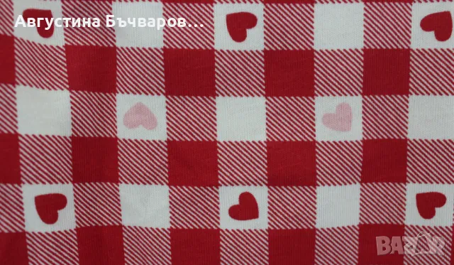 Комплект коледна пижамка с чорапки , снимка 5 - Бебешки пижами - 50114237