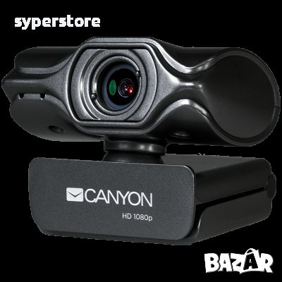 Уеб Камера CANYON CNS-CWC6N Черна 2560x1440, 3.2 Mega pixels, 2K Quad ultra-HD резолюция, снимка 2 - Камери - 36642886