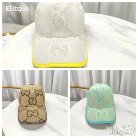 шапки с козирка Gucci Christian Dior , снимка 3 - Шапки - 52751794