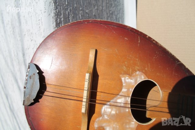 Стара дървена мандолина, снимка 2 - Струнни инструменти - 44069773