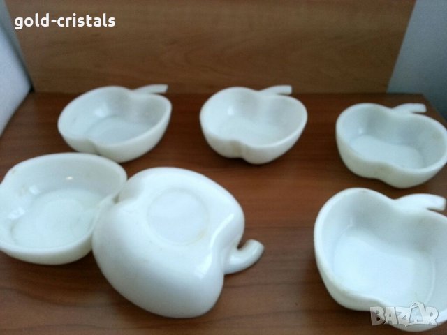 купички български аркопал опал с форма на ябълка  , снимка 3 - Антикварни и старинни предмети - 32328885