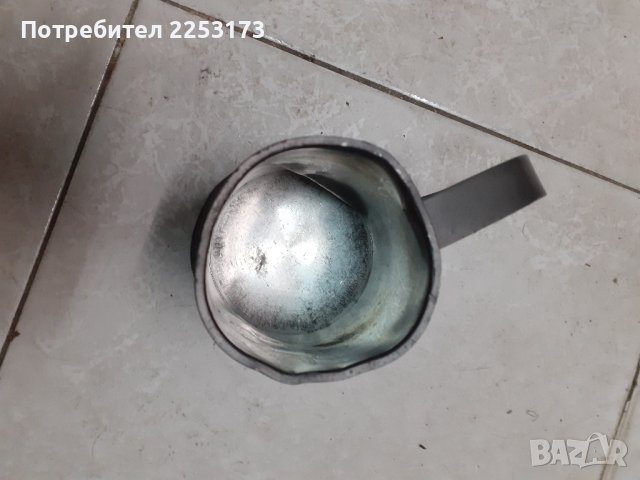 Холандска рисувана чаша от цинк, снимка 4 - Декорация за дома - 43312971