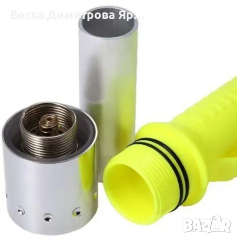 Фенер за водолази с издръжливост до 50 метра дълбочина, снимка 6 - Къмпинг осветление - 48090986