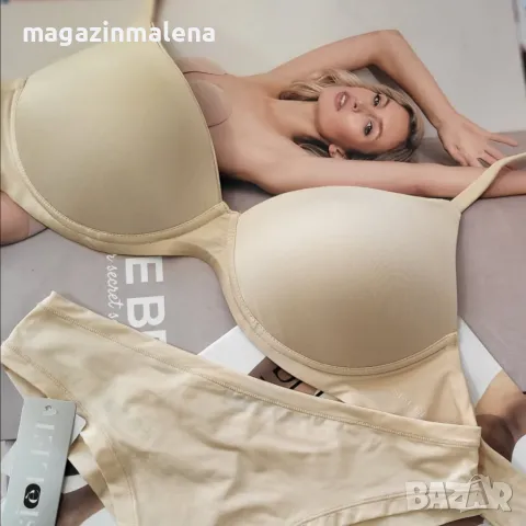 SieLei 75B,80B,85B,90B черен,капучино,телесен,бял сутиен твърда чашка с гел без банели Сиелей , снимка 5 - Бельо - 5657647