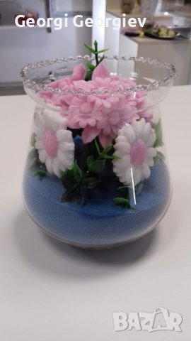 Цветя от сапун, снимка 17 - Изкуствени цветя - 37135853