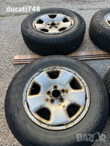 4бр. железни джанти 15" - 5х100 - Subaru, снимка 2 - Гуми и джанти - 50785365