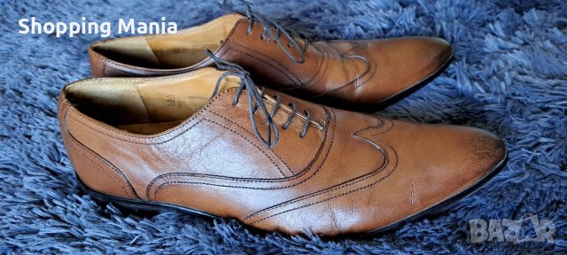 Елегантни мъжки обувки 46номер, снимка 6 - Официални обувки - 40179702