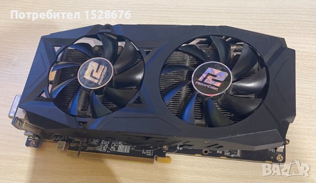 RX 580 8GB - Power Cooler, снимка 1 - Видеокарти - 43077914