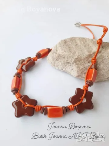 Колиета от керамика, ръчна изработк, снимка 12 - Подаръци за жени - 25376950