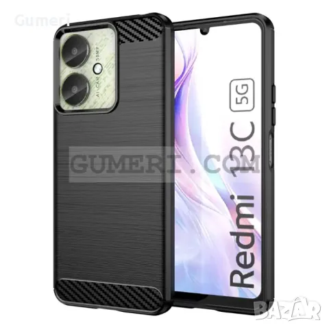 Гръб "Карбон Шарк" за Xiaomi Redmi 13C 4G