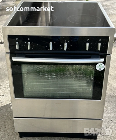 Готварска печка Electrolux инокс с гаранция, снимка 3 - Печки, фурни - 53607694