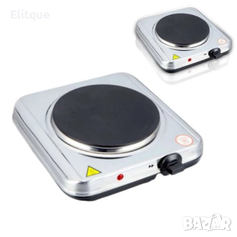 Електрически котлон, 1500W, ръчно управление, сребрист, снимка 3 - Друга електроника - 52843039