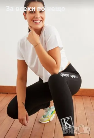 Дамски черен клин Calvin Klein🔝Hugo Boss🔝Karl Lagerfeld🔝Tommy Hilfiger🔝Nike и др. Код A226, снимка 8 - Клинове - 47813592