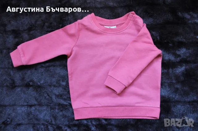 Комплект от 2 бр. блузки с дълъг ръкав, размер 62-68, снимка 7 - Бебешки блузки - 50132475