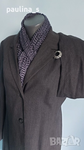 "Betty Barclay" Елегантно вълнено манто / дълго сако , снимка 6 - Палта, манта - 52166858