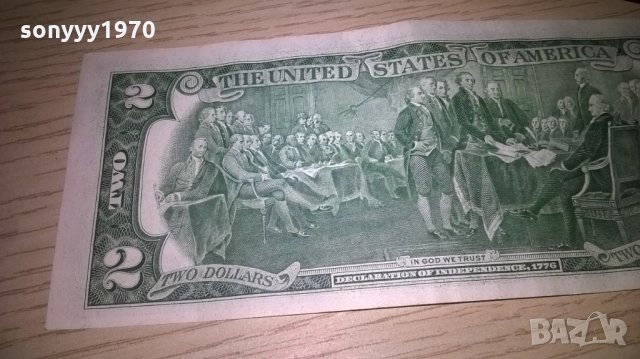 ДВА ДОЛАРА-РЯДКА БАНКНОТА, снимка 4 - Колекции - 26983623