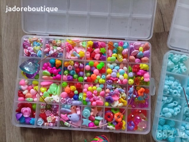 Детски комплект за изработка на бижута, снимка 4 - Други - 52103741