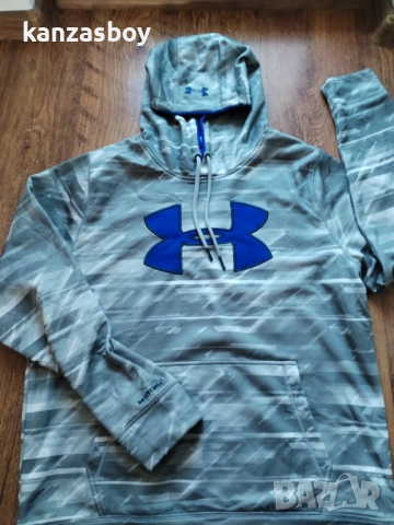 Under Armour Men's Armour Fleece - мъжки суичър L, снимка 5 - Спортни дрехи, екипи - 53036414