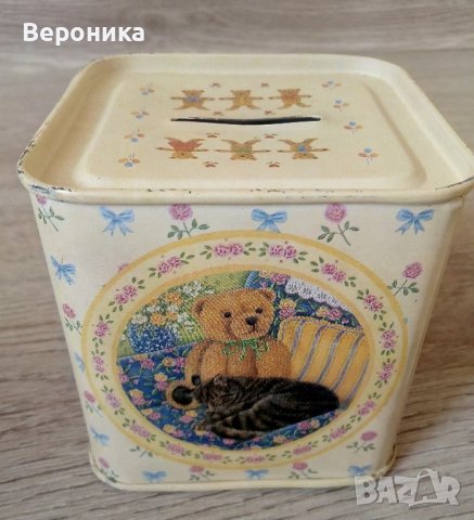 Метална детска ретро касичка от бонбони, снимка 4 - Други - 37286917