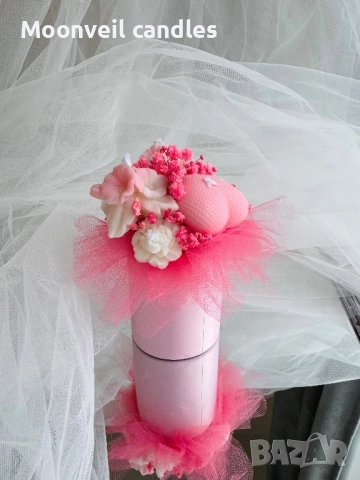 💐Ароматни мини букетчета от соев восък 💐, снимка 2 - Декорация за дома - 52138328