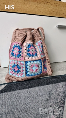 Плетени дамски чанти, ръчно направени, различни цветове и модели , снимка 11 - Чанти - 38315600