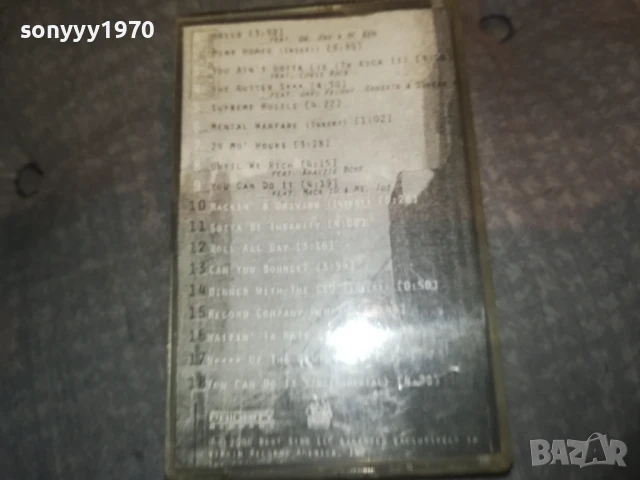 ICE CUBE-WAR & PEACE TAPE 1808251922, снимка 7 - Аудио касети - 51408669