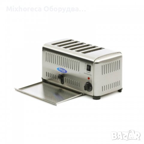 Тостер за 6 филийки с таймер и термостат, снимка 2 - Обзавеждане на кухня - 38406953