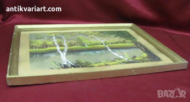 20-те Оригинална Картина акварел пейзаж, снимка 5 - Картини - 26256362