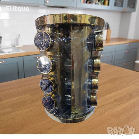 SD232 Стилен органайзер за подправки, снимка 5 - Органайзери - 52840240