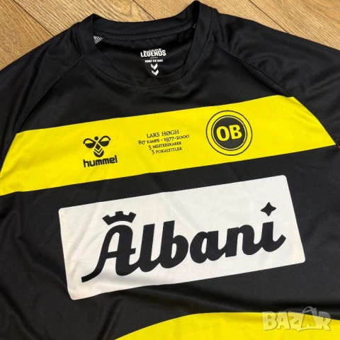Мъжка блуза Hummel x Odense Boldklub Legend Limited Edition| XL размер, снимка 3 - Спортни дрехи, екипи - 53447540