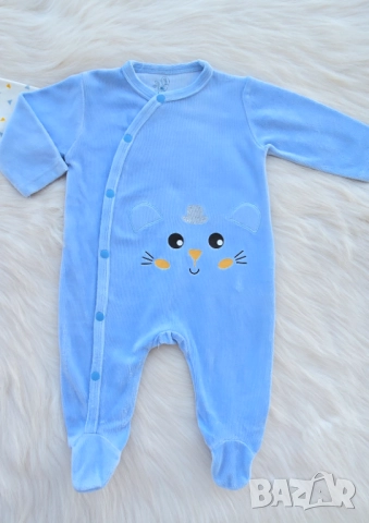 Бебешки зимни ромпъри 0-3 месеца, снимка 2 - Бебешки гащеризони - 52588762