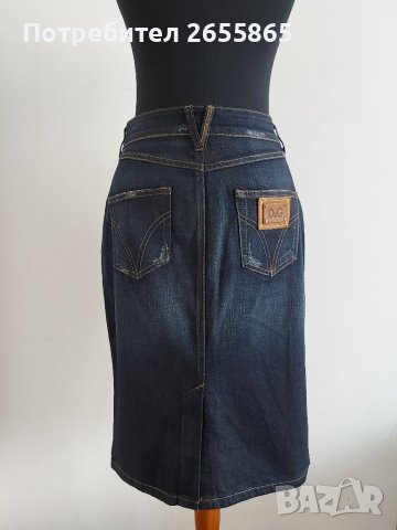 DOLCE & GABBANA дънкова пола , снимка 3 - Поли - 37063452
