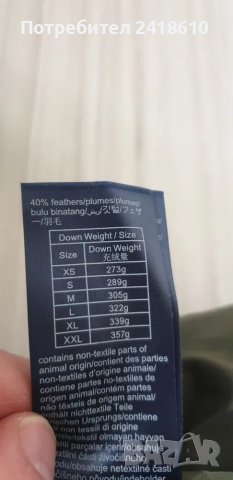 Tommy Hilfiger Mens Down Water Repellent Jacket Size L НОВО! ОРИГИНАЛ! Мъжко Зимно пухено Яке!, снимка 14 - Якета - 48588897