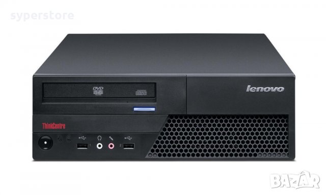 Настолен Компютър LENOVO M58p SFF ,CPU C2D E8400/6MB, RAM-4G DDR3,HDD 250GB, PC DESKTOP , снимка 1 - За дома - 9189587