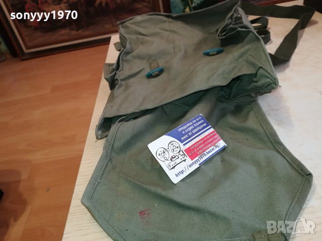 МЕШКА-ЧАНТА ОТ БРЕЗЕНТ-ВОЙНИШКА 1112231038, снимка 10 - Раници - 43360296