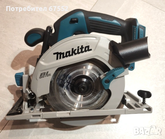  Отличен безчетков циркуляр Makita DHS680. Само тяло и цената е крайна - 115€